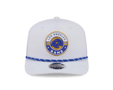 Rams 2026 New Era Men's 9SEVENTY Stretch Snap Two-Tone Hat Pro Football Hall of Fame