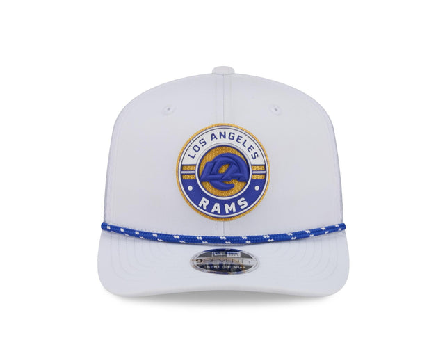 Rams 2026 New Era Men's 9SEVENTY Stretch Snap Two-Tone Hat Pro Football Hall of Fame