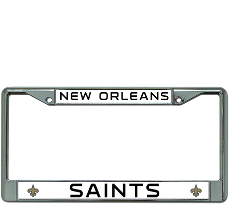 Saints License Plate Frame