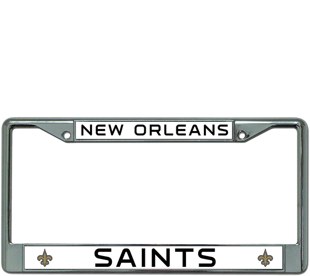 Saints License Plate Frame