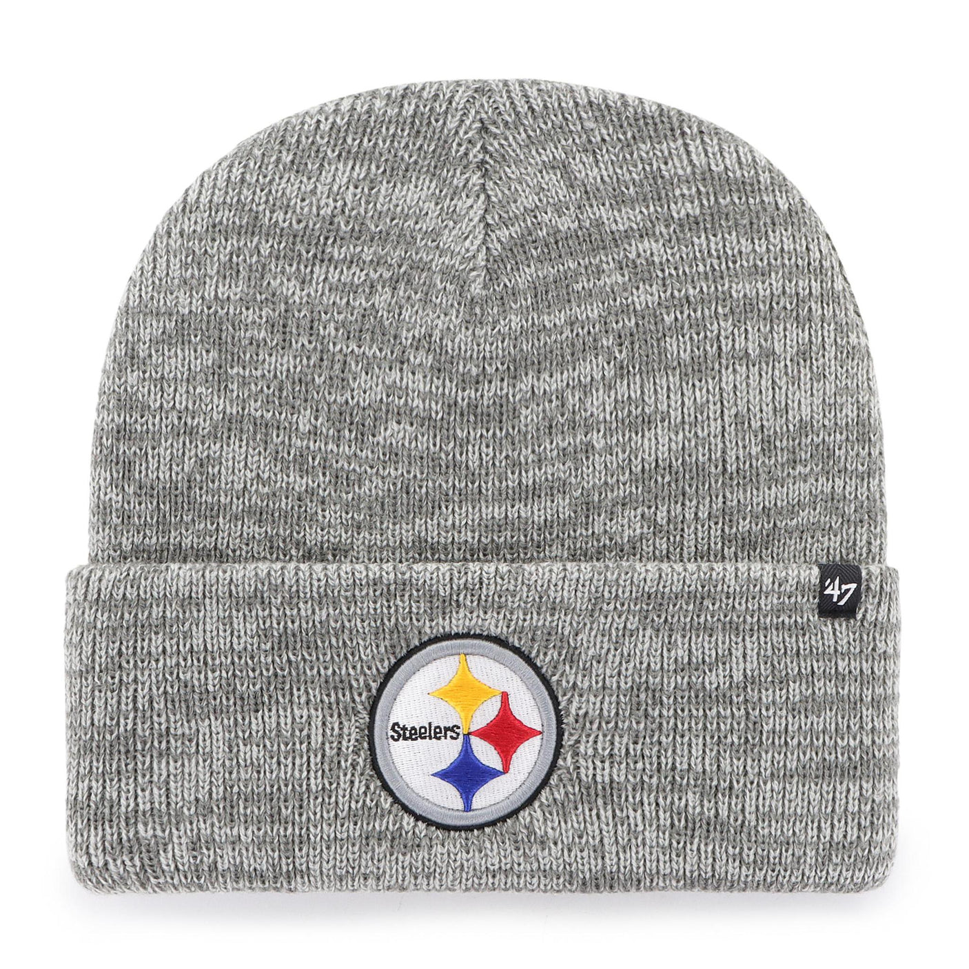 Steelers 2024 '47 Brand Brain Freeze Cuff Knit