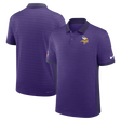 Vikings 2026 Nike Men's Dri-Fit Striped Polo