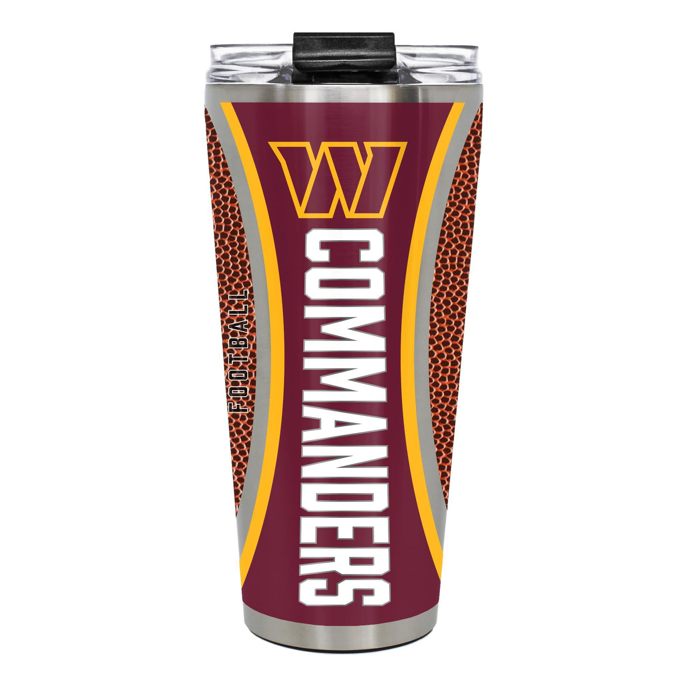 Commanders Big Slim Gameball 32oz Tumbler