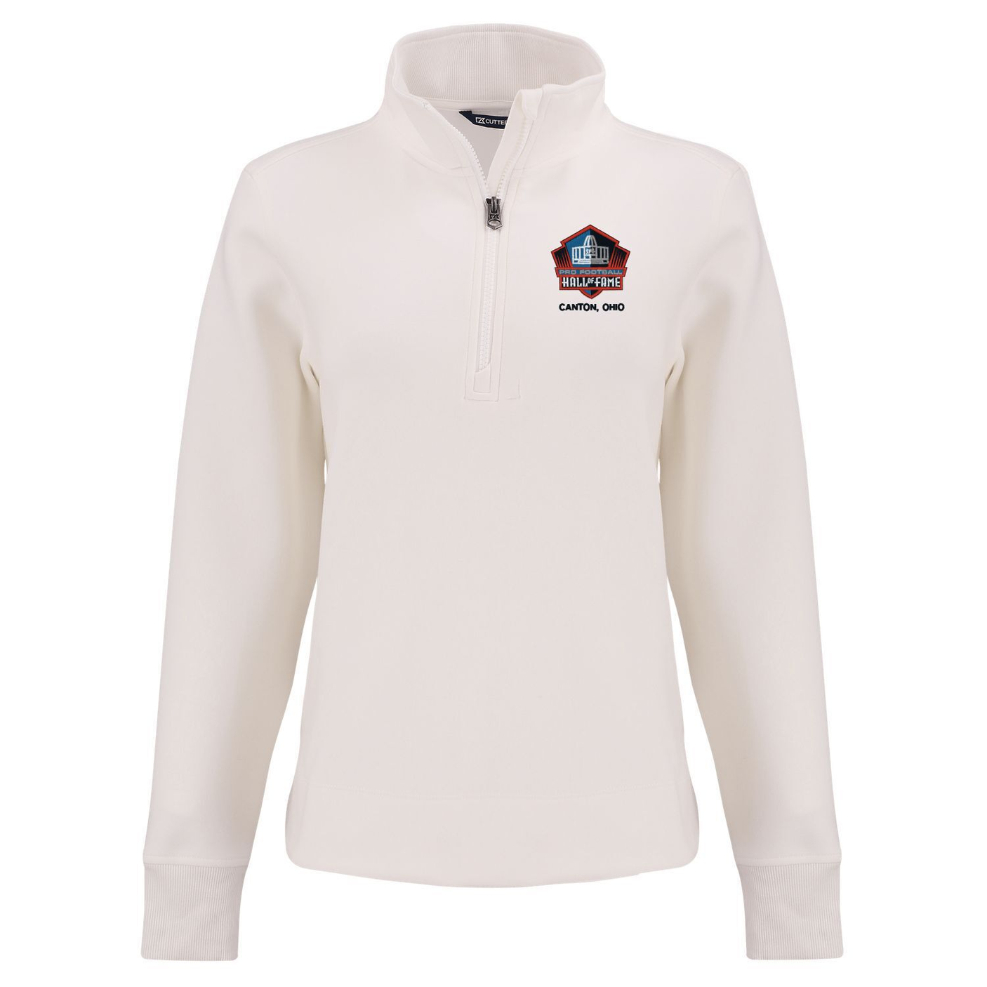 Hall of Fame Cutter and Buck Women's Roam Eco Recycled Buttery-Soft Knit 1/4 Zip Pullover
