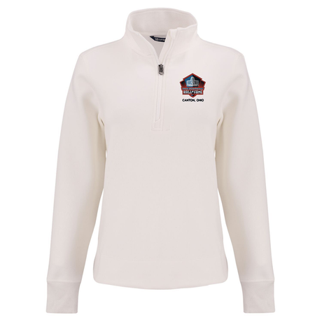 Hall of Fame Cutter and Buck Women's Roam Eco Recycled Buttery-Soft Knit 1/4 Zip Pullover