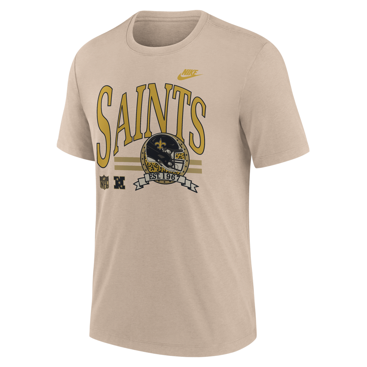 Saints 2026 Nike Men's Tri-Blend T-Shirt Pro Football Hall of Fame