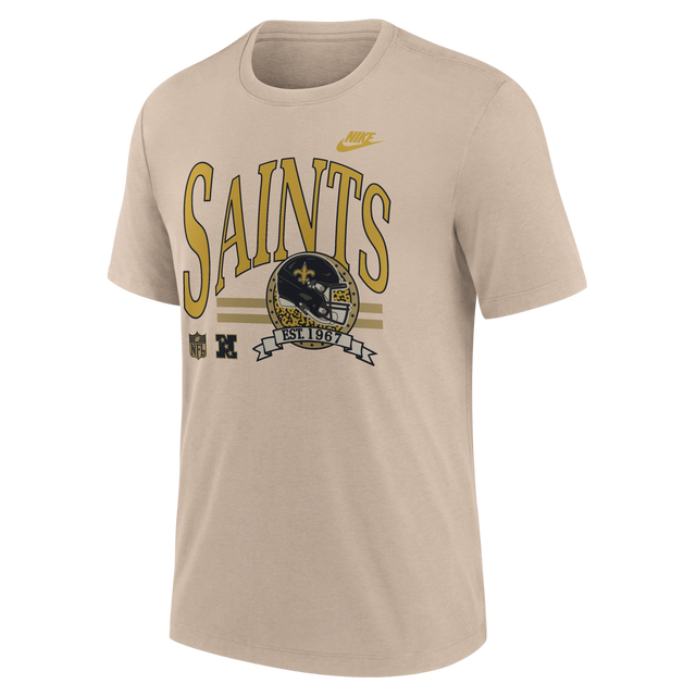 Saints 2026 Nike Men's Tri-Blend T-Shirt Pro Football Hall of Fame