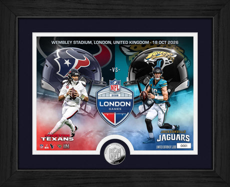 2026 NFL International Games Week 6 Texans vs Jaguars London Silver Coin Photo Mint