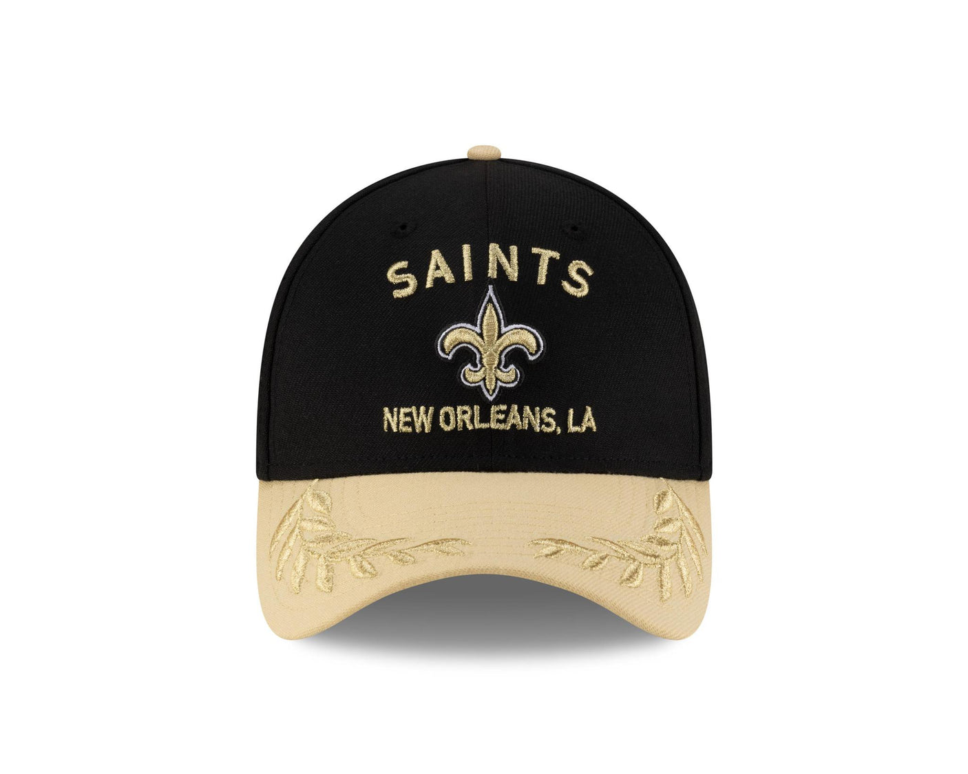 Saints 2025 New Era Men's 39THIRTY Draft Hat