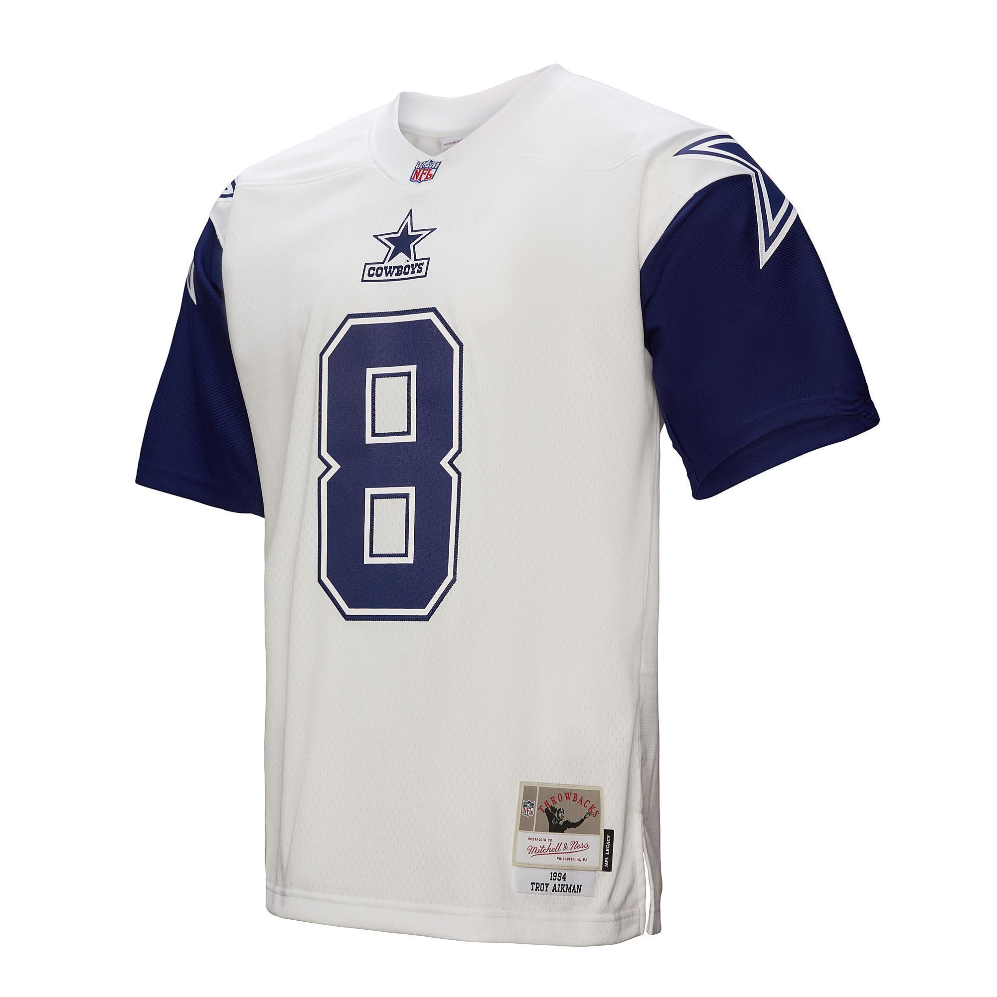 Mitchell and ness troy aikman jersey online