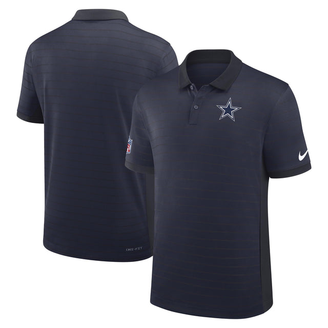Cowboys 2025 Nike Dri-Fit Victory Stripe Polo