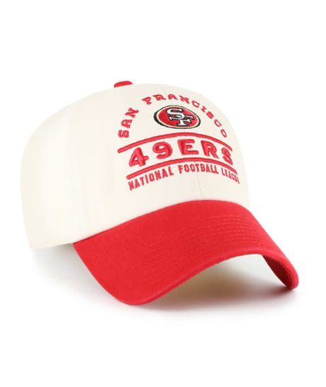 49ers 2025 '47 Brand Men's Windham Clean Up Hat