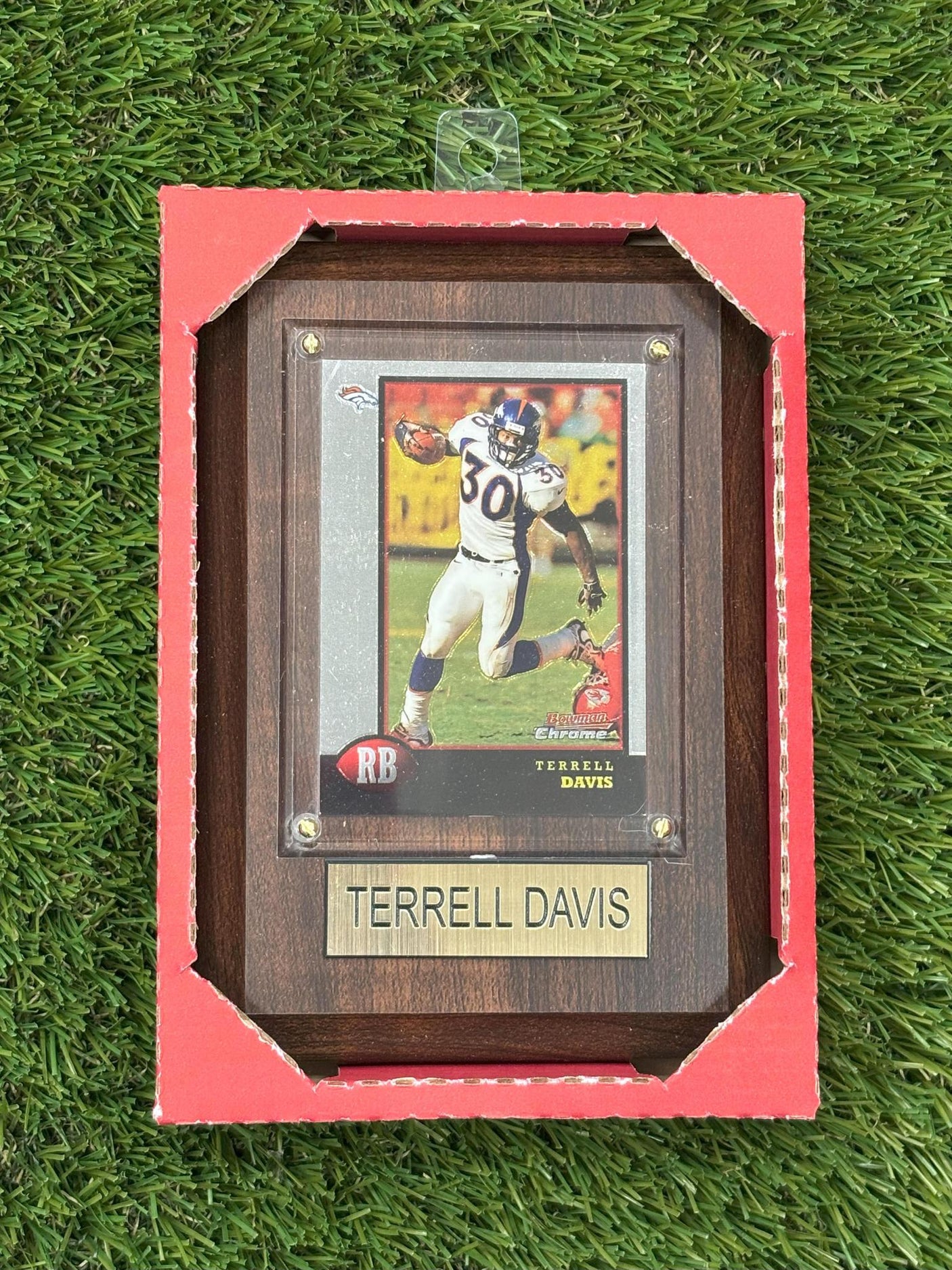 Terrell Davis 4x6 Plaque