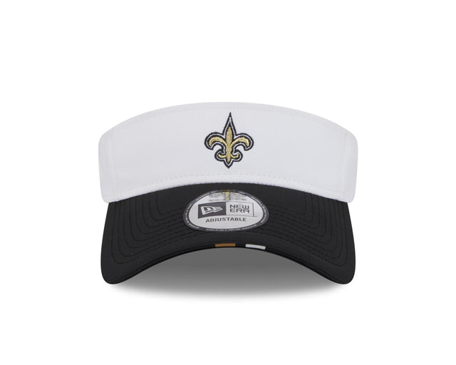 Saints 2025 New Era® Training Camp Visor