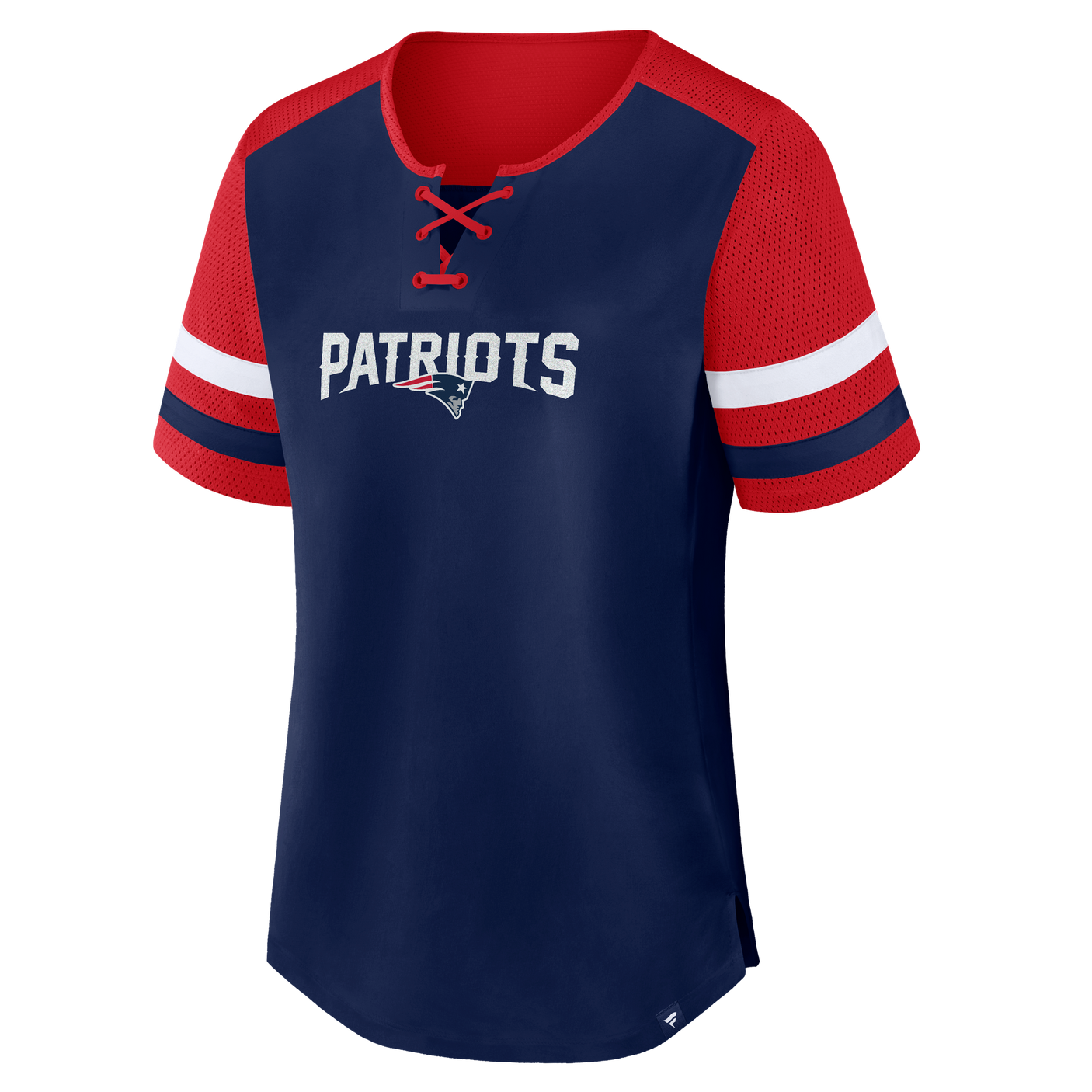 Patriots 2026 Fanatics Women's Low Hip Athena Top (10274495430932)