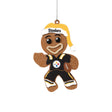 Steelers Gingerbread Man in Uniform Ornament
