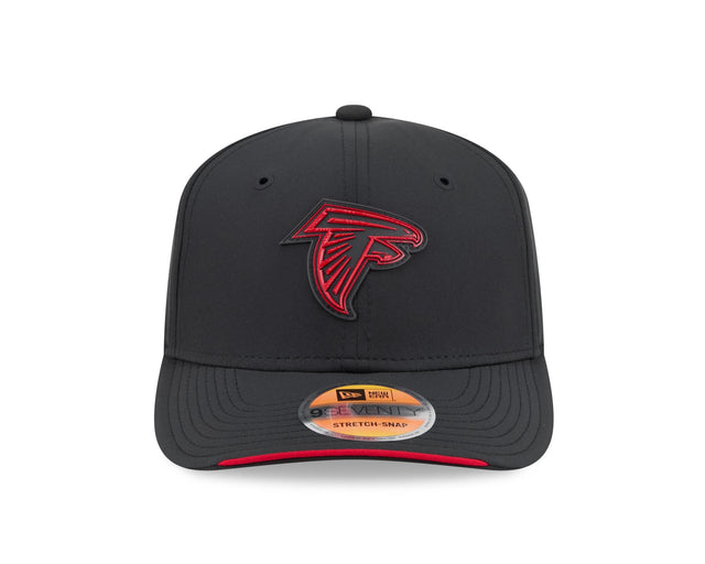 Falcons 2026 New Era Men's 9SEVENTY Stretch Snap Sideline Hat