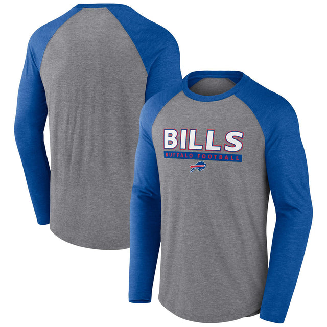 Bills Men's Fanatics Triblend Long Sleeve T-Shirt