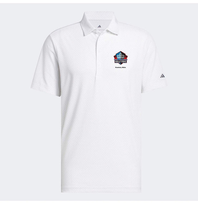 Hall of Fame 2026 Adidas Men's White Ultimate365 Go To Print Polo