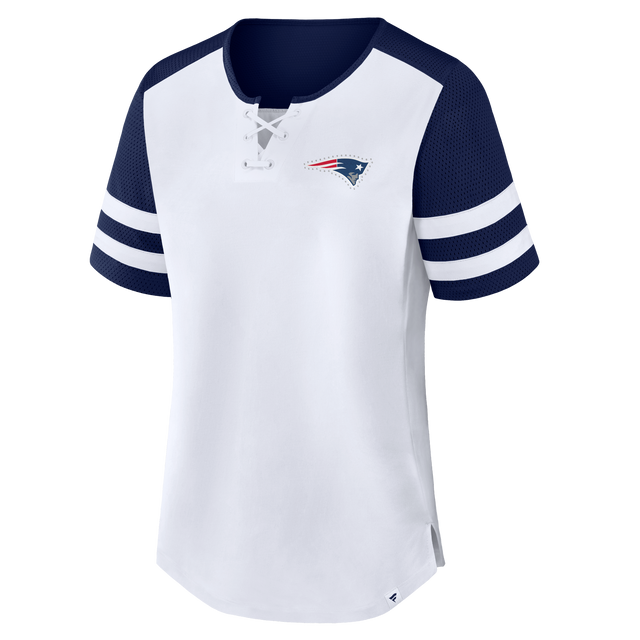 Patriots 2026 Fanatics Women's Low Hip Athena T-Shirt