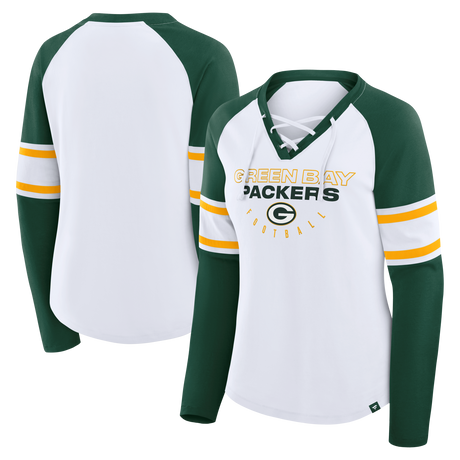 Packers 2025 Women's Fanatics Blitz Package Long Sleeve Fashion Top