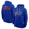 Bills 2025 Nike Men's Sideline DRI-Fit Hoodie