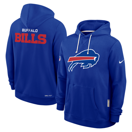 Bills 2025 Nike Men's Sideline DRI-Fit Hoodie