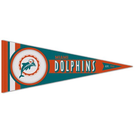 Dolphins Classic Retro Ring Pennant