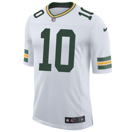 Packers Jordan Love Men's White Nike Game Jersey