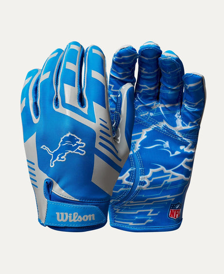 Lions 2025 Wilson Adult NFL Stretch Fit Receivers Gloves