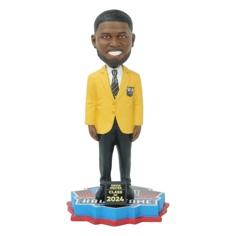 Devin Hester Limited Edition Class of 2024 Gold Jacket Bobblehead ***PRESALE***