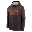 Browns 2024 Nike Men's Rewind Logo Sweatshirt