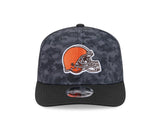 Browns 2026 New Era Men's 9SEVENTY Salute to Service Hat Pro Football Hall of Fame