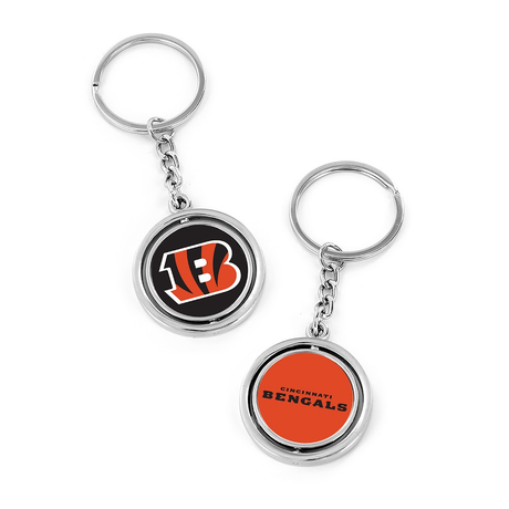 Bengals Spinning Keychain