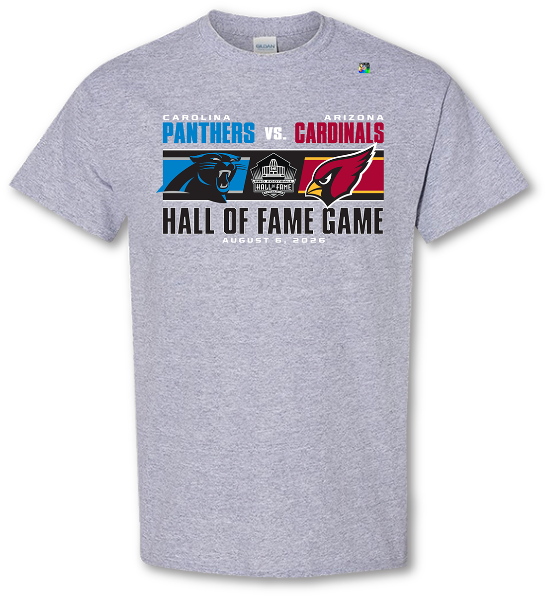 Hall of Fame Game 2026 Men's Dueling Logo T-Shirt