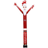 49ers Team Pride Inflatable Crazy Christmas Santa Sports Fan