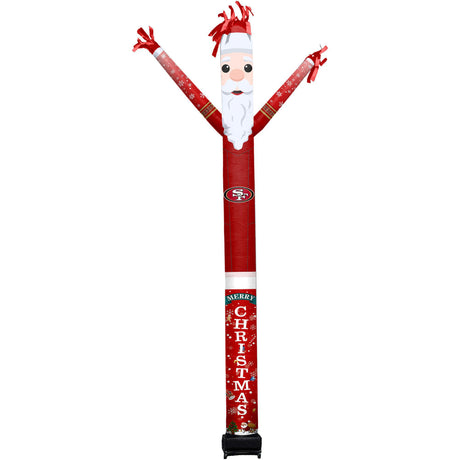 49ers Team Pride Inflatable Crazy Christmas Santa Sports Fan