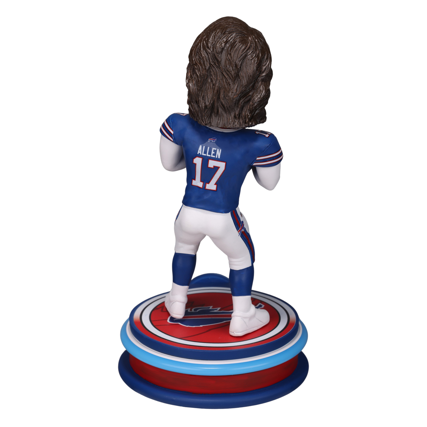 Bills Josh Allen 8 Inch Neon Bobblehead Pro Football Hall of Fame
