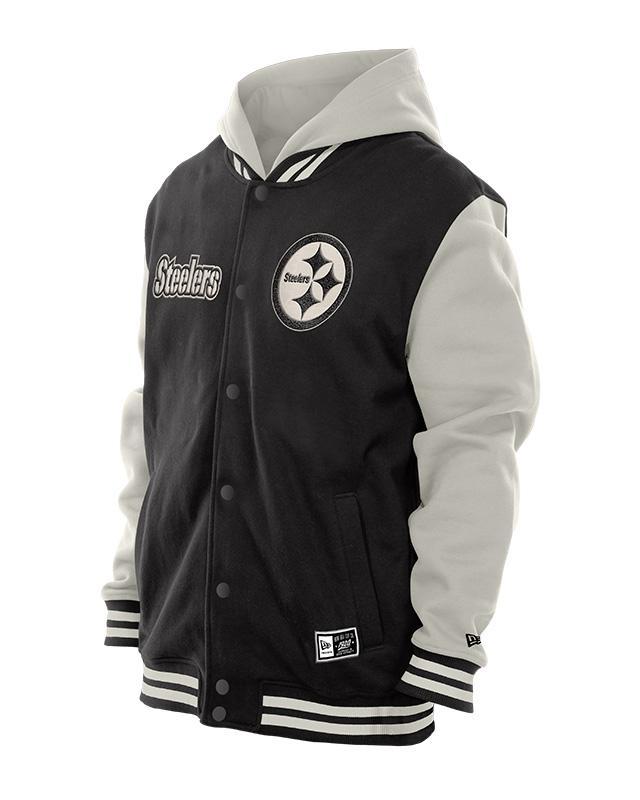 Steelers 2026 New Era Men's Snap Front Jacket