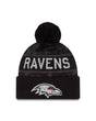 Ravens 2026 New Era Men's Salute to Service Knit Pro Football Hall of Fame