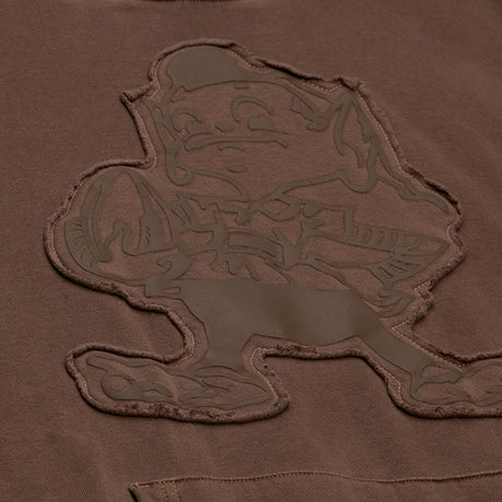 Browns 2026 Mitchell & Ness Men's Vintage Downtown Logo Sweatshirt Pro Football Hall of Fame