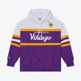 Vikings 2026 Mitchell & Ness Men's NFL Head Coach Hoodie Pro Football Hall of Fame
