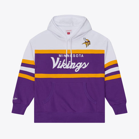 Vikings 2026 Mitchell & Ness Men's NFL Head Coach Hoodie Pro Football Hall of Fame