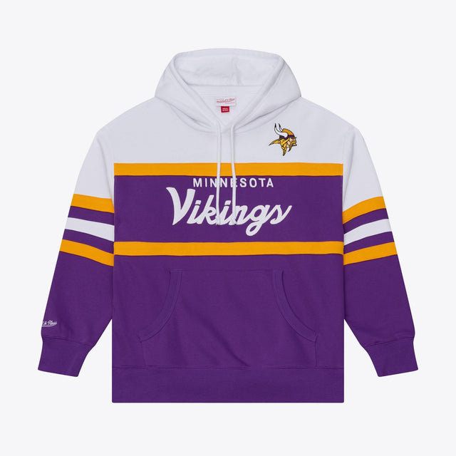 Vikings 2026 Mitchell & Ness Men's NFL Head Coach Hoodie Pro Football Hall of Fame