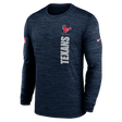 Texans Men's Nike Velocity Long Sleeve T-Shirt