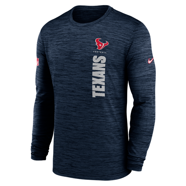 Texans Men's Nike Velocity Long Sleeve T-Shirt