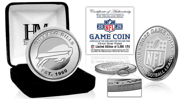 Bills NFL 2025 Coin Toss Silver Coin