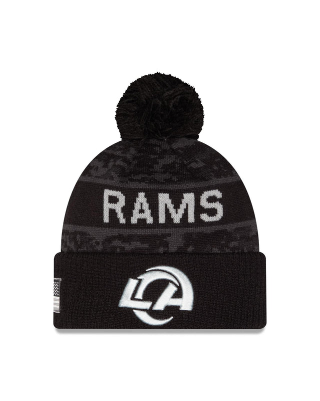 Rams 2026 New Era Men's Salute to Service Knit Pro Football Hall of Fame