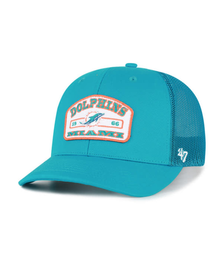 Dolphins 2026 '47 Brand Men's Roadway Strap Trucker Hat