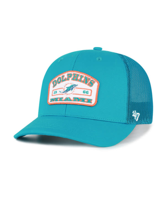 Dolphins 2026 '47 Brand Men's Roadway Strap Trucker Hat